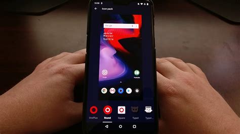 Oneplus 6 Changing The Icon Pack Youtube