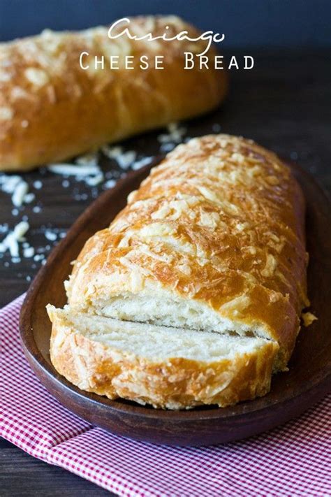 Asiago Cheese Bread Tastes Of Lizzy Ts Bread Maker Recipes