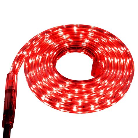 Red Led Strip Light 120 Volt High Output Smd 3528 Custom Cut