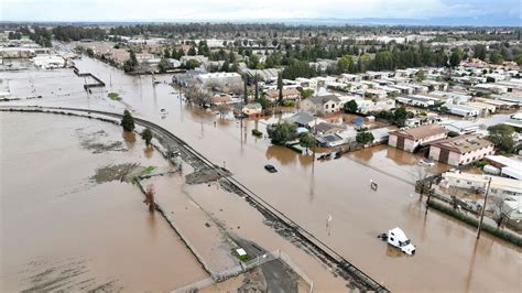 California Storm Thousands Ordered To Evacuate From Atmospheric Rivers