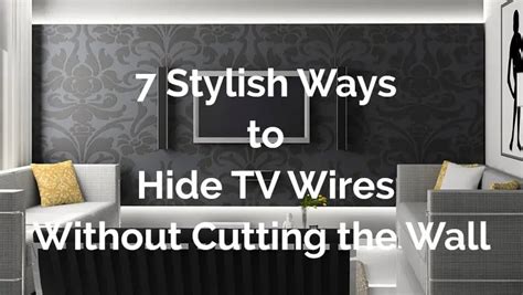 How To Hide Cords On Wall Wall Design Ideas