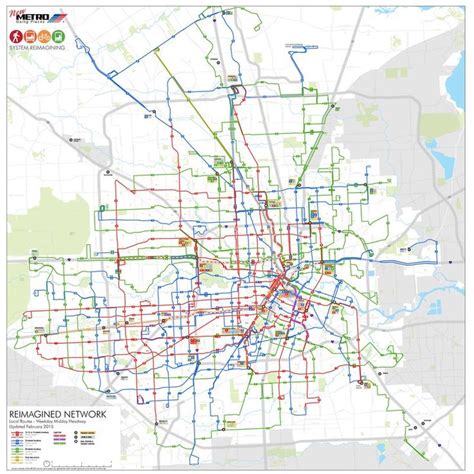 Houston Metros Transit System Reimagining Plan Approved Route