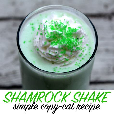 Shamrock Shake Recipe The Perfect St Patricks Day Dessert