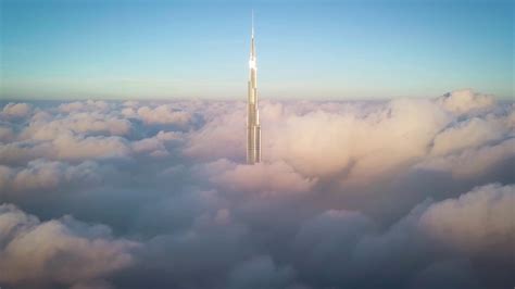 Burj Khalifa Clouds