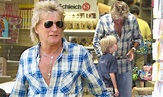 Rod Stewart proves his playboy days are dead by taking son Alastair to ...