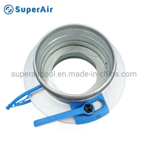 Volume Control Dampers Iris Dampers Duct Fitting China Fantech Ir 6