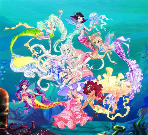 Other Fairies Mermaids By Other Fairies Digital Drawing Digital Artist