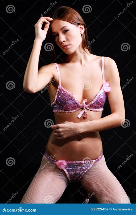 Underwear Model Stock Image Image Of Person Isolated