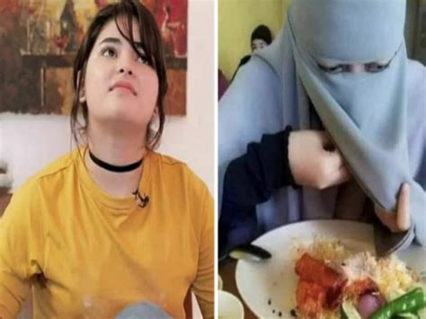 Dangal Fame Zaira Wasim Says Eating In Niqab Is My Choice Her Reaction On A Tweet Goes Viral