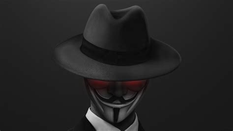 Anonymus Hat Guy 4k Hd Artist 4k Wallpapers Images Backgrounds