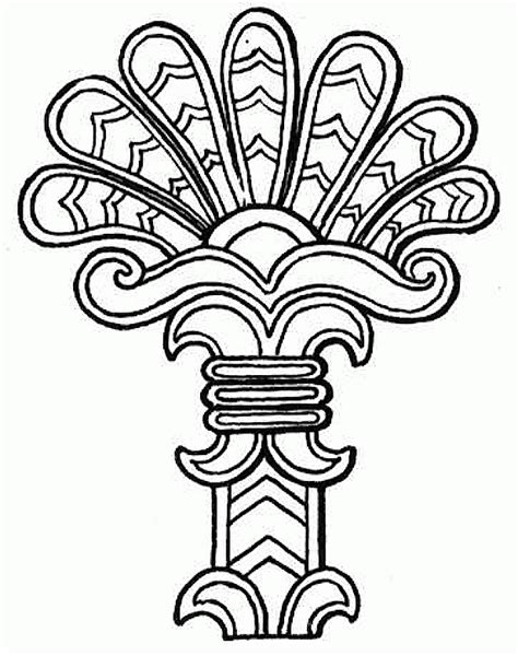 Native Indian Symbols Coloring Pages