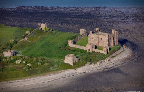 Piel Castle From The Air Aerial Photographs Of Great Britain By