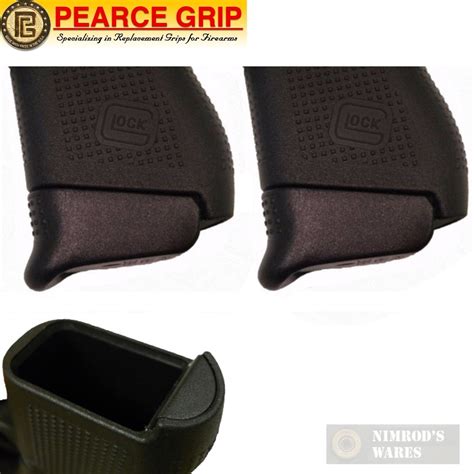 Pearce Grip Glock 42 G42 Mag Plus One Extension X 2 And Frame Insert Pg