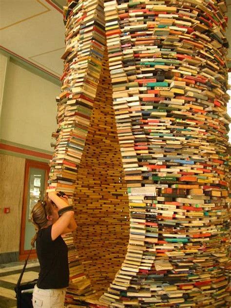 cool book sculptures  inspiration hative