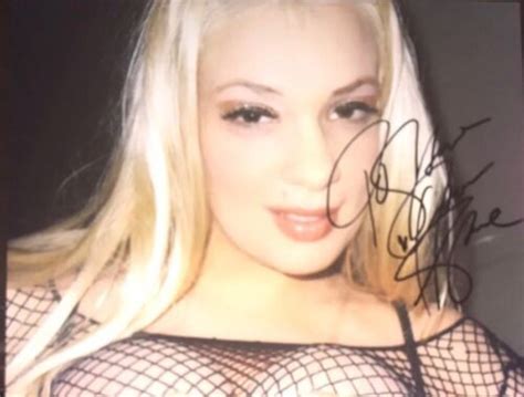 Tatianna Stone ADULT STAR Hand SIGNED X PHOTO AUTOGRAPH Sexy Blonde AVN EBay