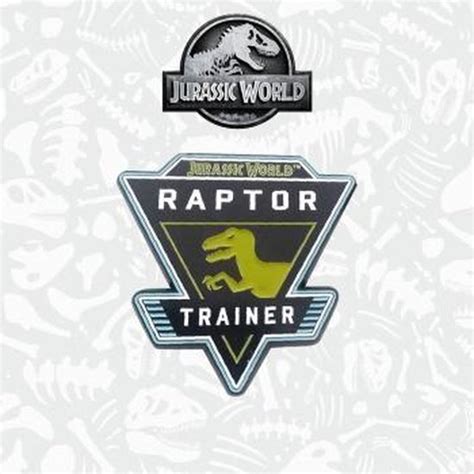 Jurassic World Raptor Trainer Limited Edition Pins