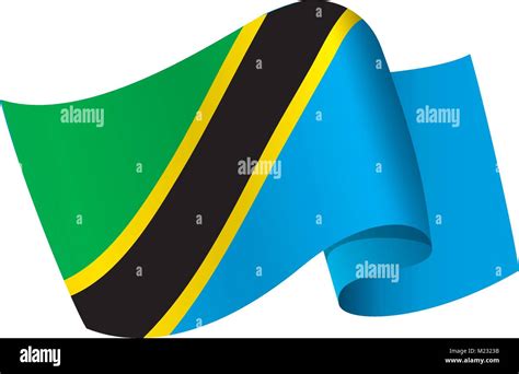 Tanzania Flag Vector Illustration Stock Vector Image And Art Alamy