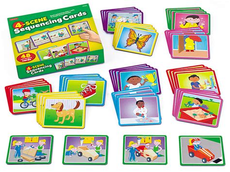 6 Scene Sequencing Cards Printable Free Cards Info