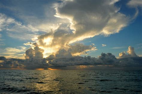 Early Morning Sunrise Over Miami Beach Stock Image Image Of Florida