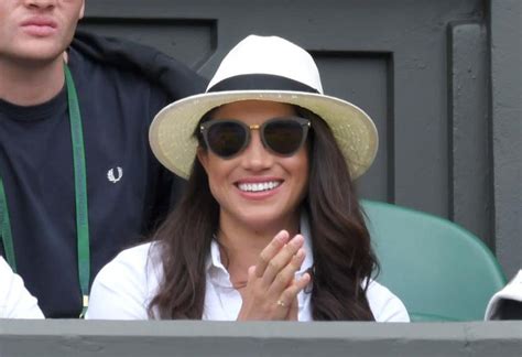 meghan markle and kate middleton step out for their first ever solo outing together at wimbledon
