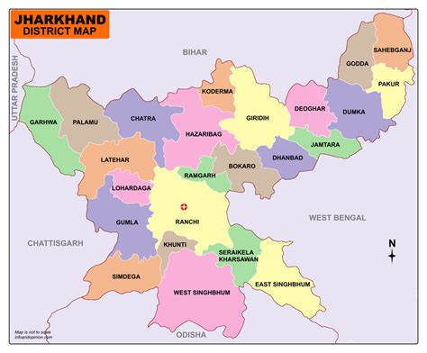 Jharkhand Map All Subject Notes Teachmint