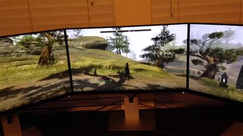 Triple Monitor Setup W Eyefinity Youtube