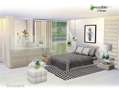Cassis Bedroom By Simcredible Liquid Sims