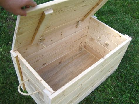 The Project Lady Wood Storage Chest Make Your Own