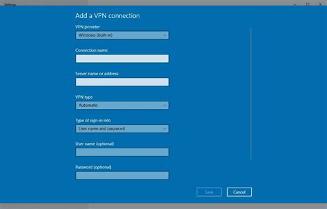 How To Manually Set Up And Manually Configure A Vpn On Windows 10