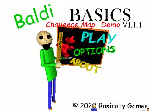 Baldi Basics challenge map demo V1.1.1 | Baldi's Basics Fanon Wiki | Fandom