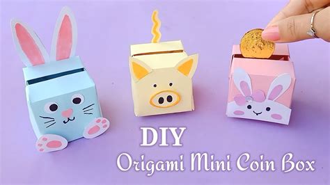Origami Money Bank Cute Money Bank From Paper How To Make Money