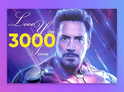 Iron Man I Love You 3000 Wallpapers Wallpaper Cave