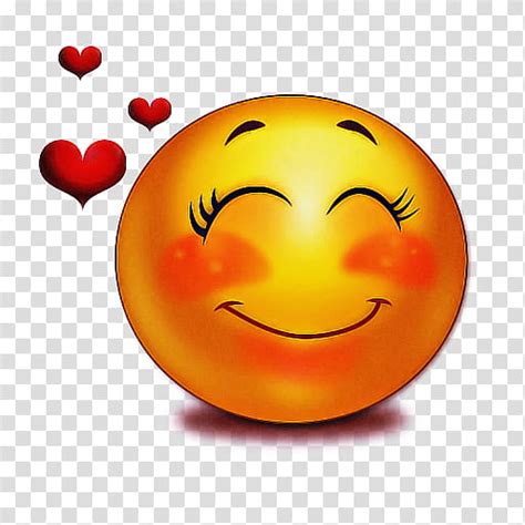 Love Heart Emoji Emoticon Smiley Sticker Face With