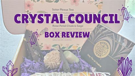 The Crystal Council Unboxing And Review May 2020