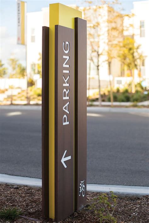 Whimsical Wayfinding Signage For Parasol Park In Irvine California In