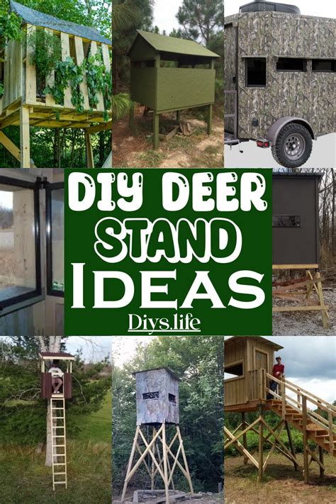 12 Diy Deer Stand Ideas For Hunters Diys