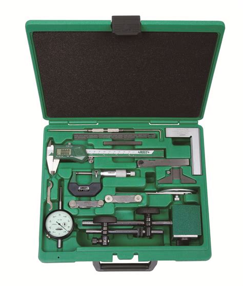 Insize - 13-Pc Measuring Tool Set - 5013-E