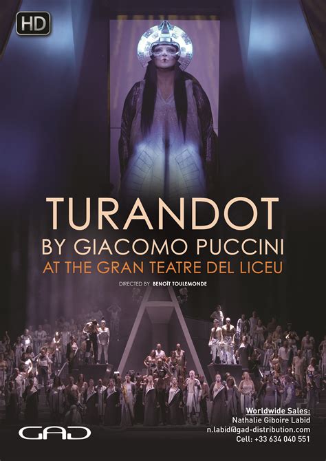 Turandot By Giacomo Puccini Gad