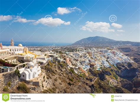 2015 Cityscape Fira Santorini Stock Photos Free And Royalty Free Stock
