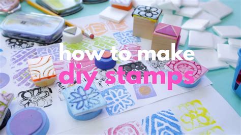 How To Make Diy Stamps Youtube