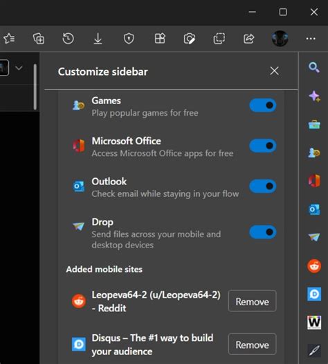 Microsoft Edge S New Sidebar On Windows Is Getting Better In The Next Update