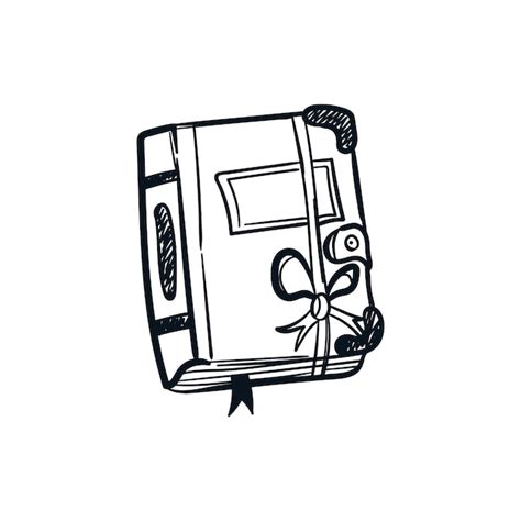 Premium Vector Book Reading Doodle Hand Drawn Icon Vector Sketch