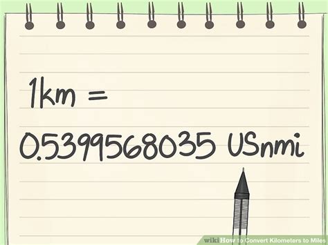 Walking between six and eight kilometers per day. 4 Ways to Convert Kilometers to Miles - wikiHow