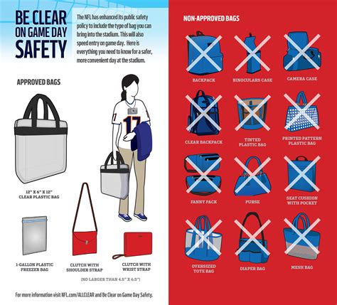 Nfl Bag Policy Chicago Bears Official Website