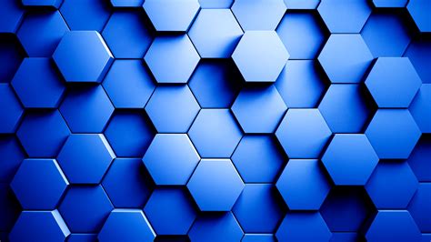3d Hexagon Wallpaper Hd