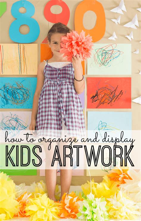 Best Ideas To Display Kids Art At Home Craftionary