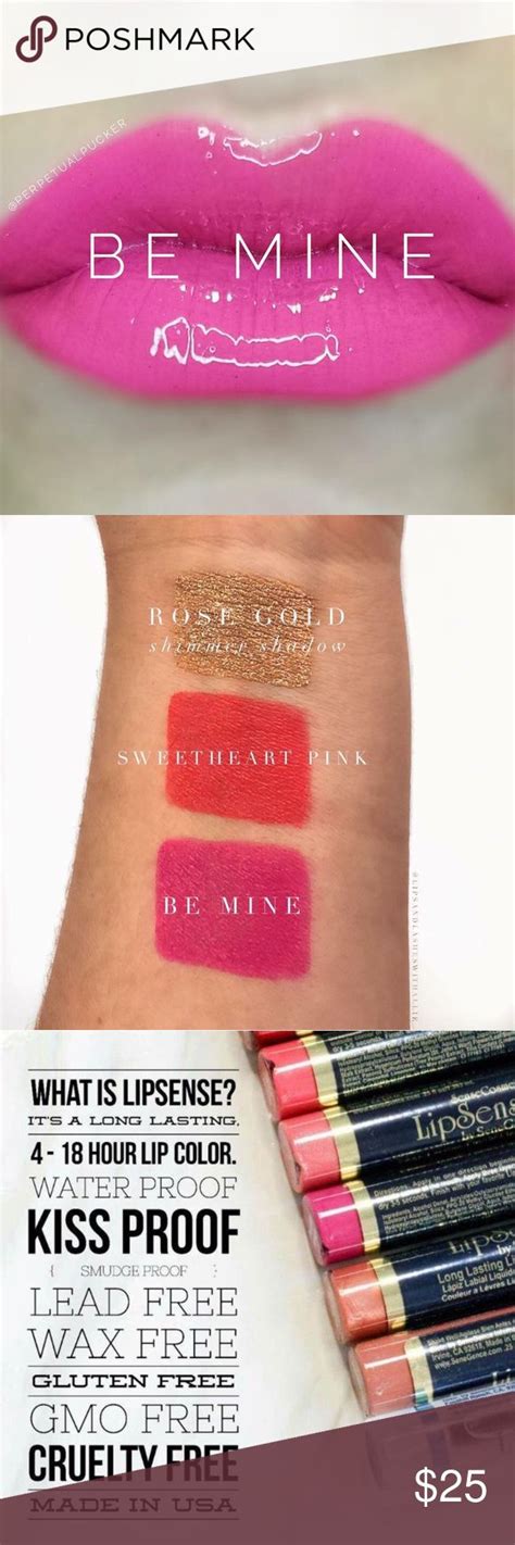 NWT Be Mine LipSense LE Brand New Sealed Limited Edition Be Mine