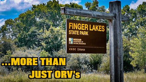 Finger Lakes State Park Columbia MO YouTube