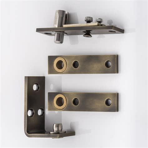 Joseph Giles Double Action Wall Mounted Door Pivot Hinge Set The