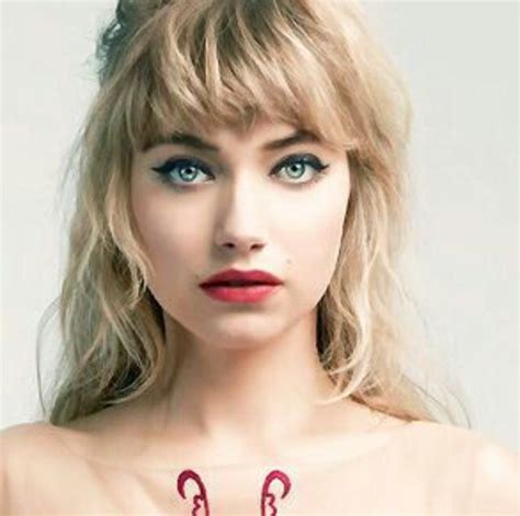 Imogen Poots More Bob Haircut Curly Curly Hair With Bangs Hairstyles With Bangs Pretty